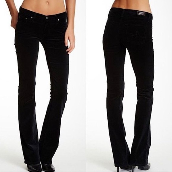 AG The Angel Navy Blue Corduroy Bootcut Jeans - Picture 1 of 16
